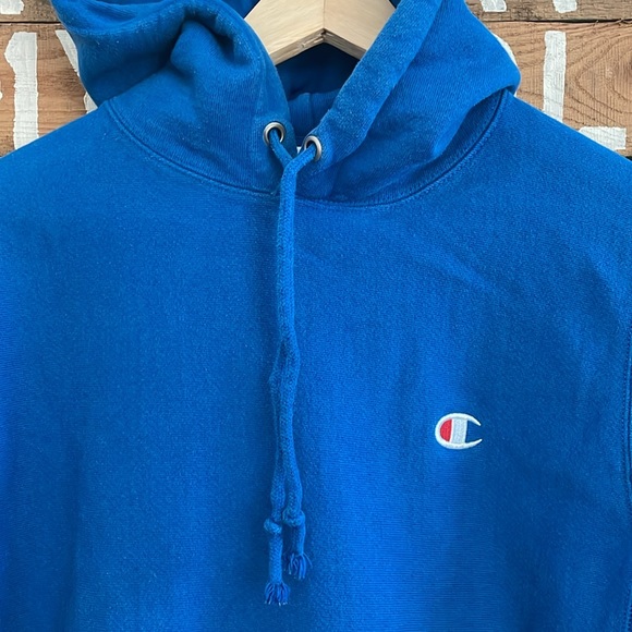 Like New Champion Reverse Weave Long Sleeve Sweatshirt Hoodie Pull Over - Picture 2 of 7
